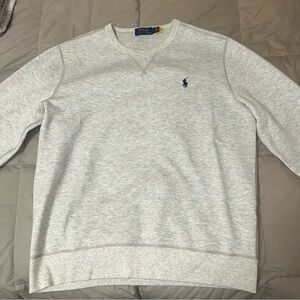 Polo by Ralph Lauren Light Gray Crewneck Sweater
